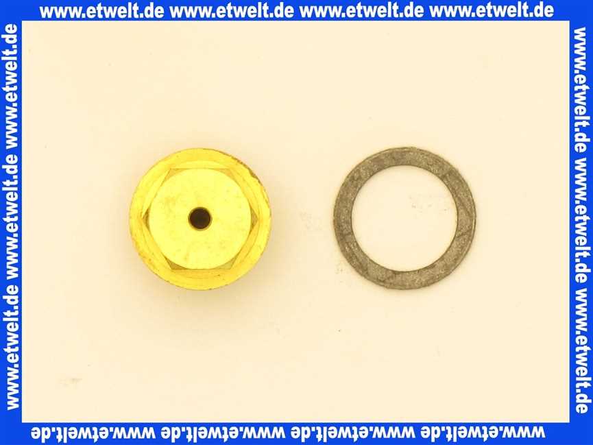 Vaillant 012162 Stopfbuchse zu Wasserschalter TB-VCW... (ab 5/95) 1 Stück