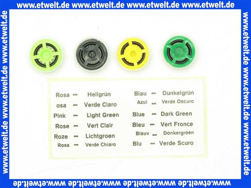 Vaillant Wassermengenbegrenzer, Satz 012974