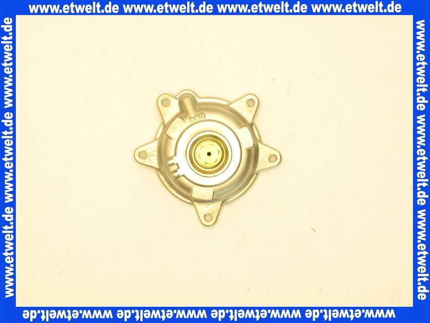 Vaillant Wasserschalter-Oberteil 013061