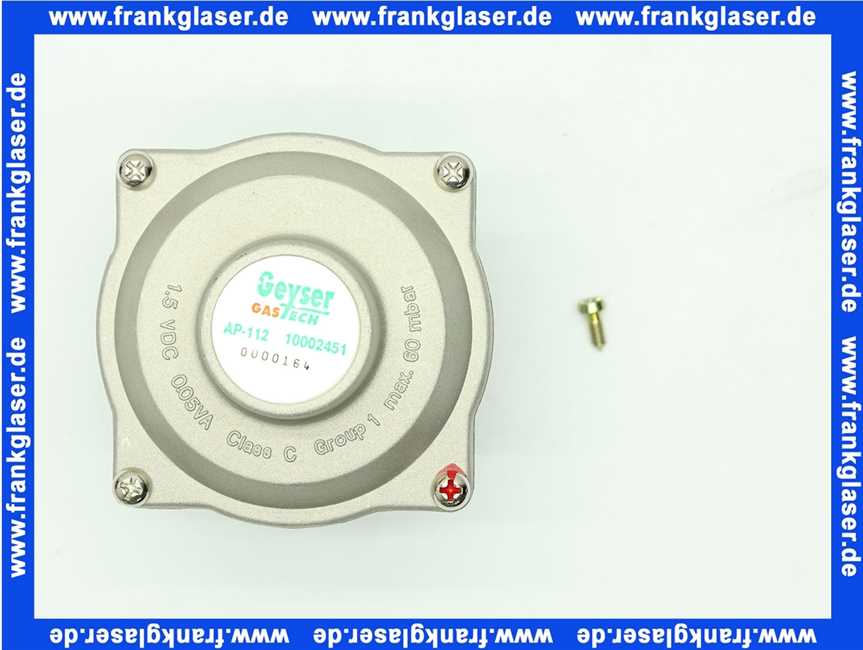 Vaillant Ventil, Servoventil B (PB) für Flüssiggas 014694