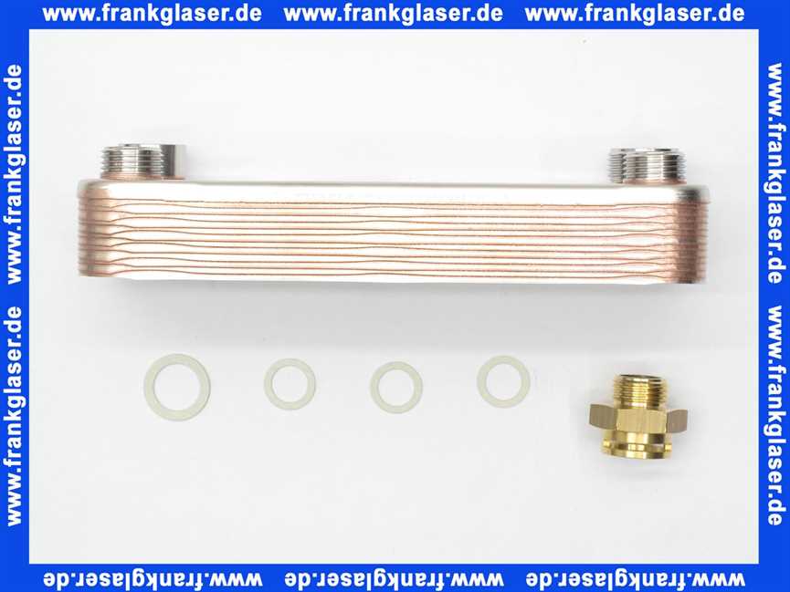 Vaillant Wärmetauscher BW 064947 Warmwasser Plattenwärmetauscher