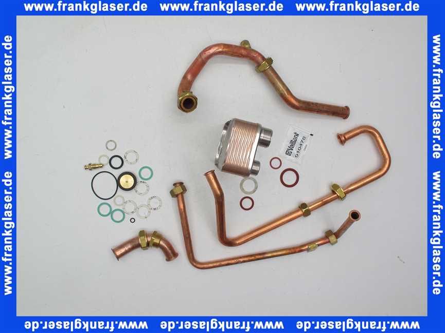 Vaillant Wärmetauscher BW, U-Satz 065034