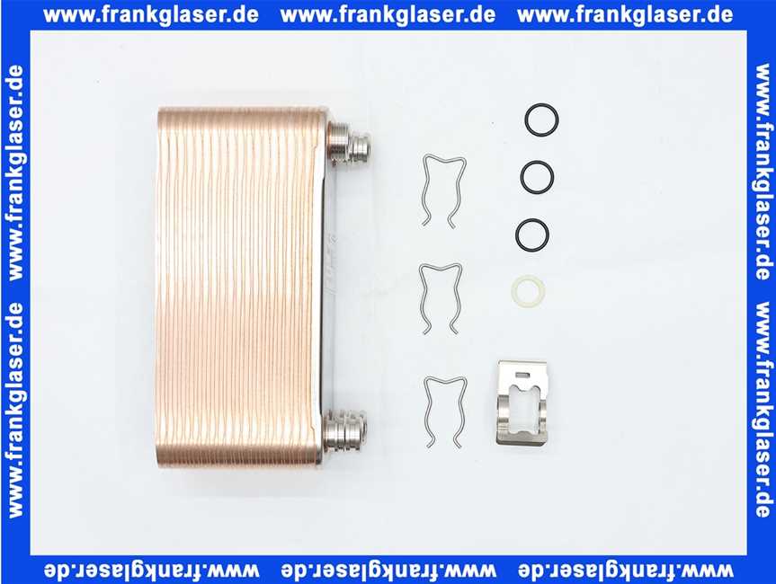 Vaillant Wärmetauscher BW, 38 Platten 065132