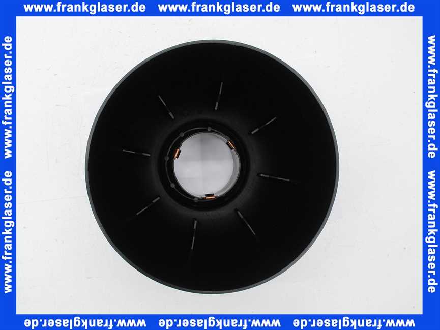 Vaillant Abgashaube mit Befestigungsklipsen 068956