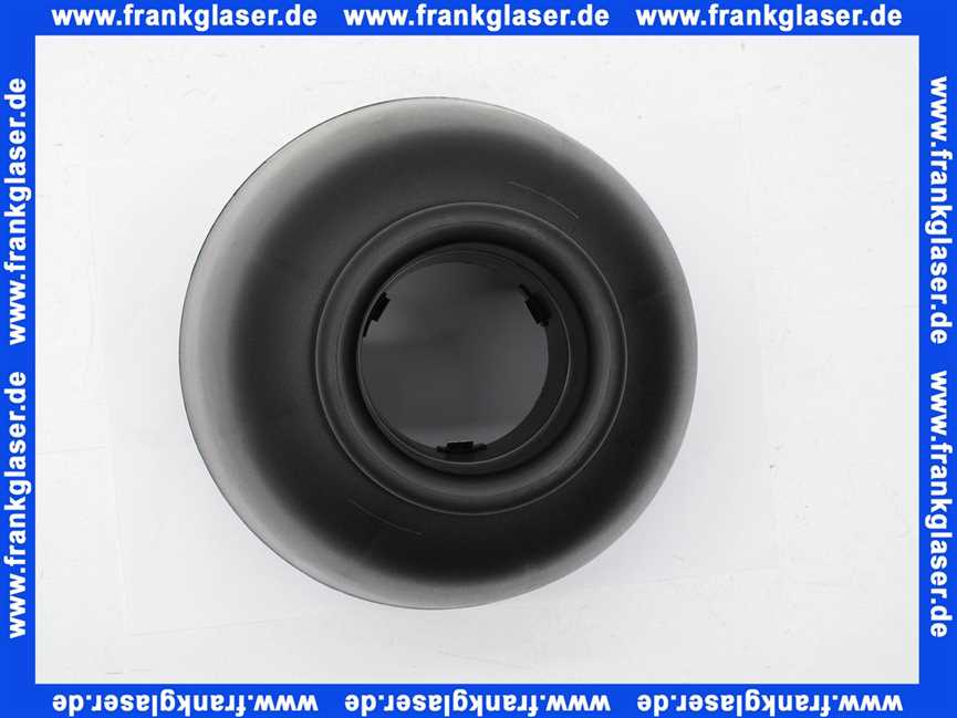 Vaillant Abgashaube mit Befestigungsklipsen 068956