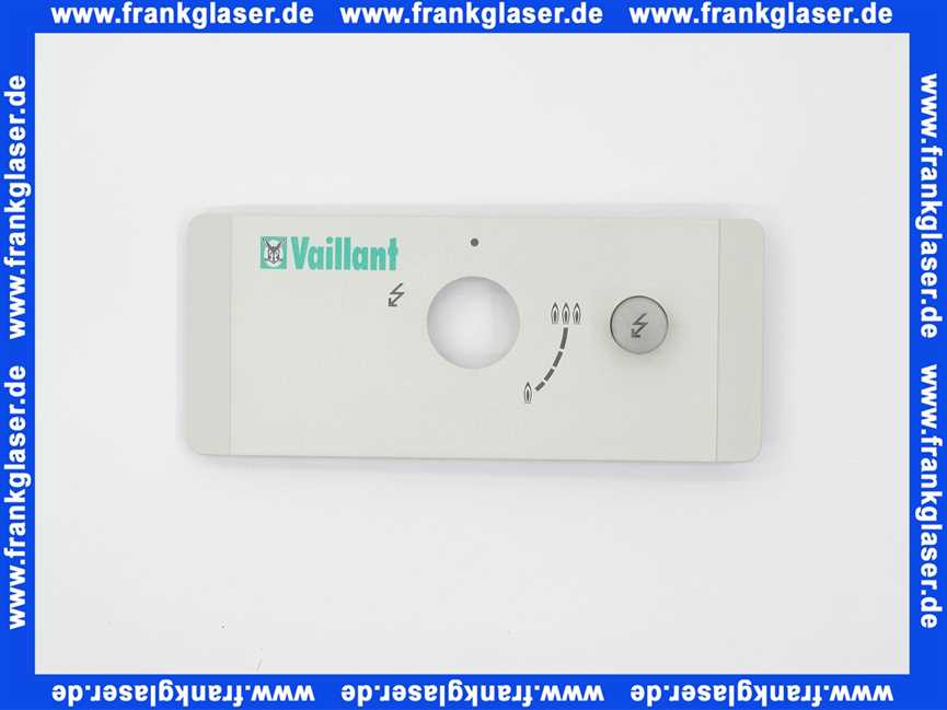 Vaillant Frontblende 075375