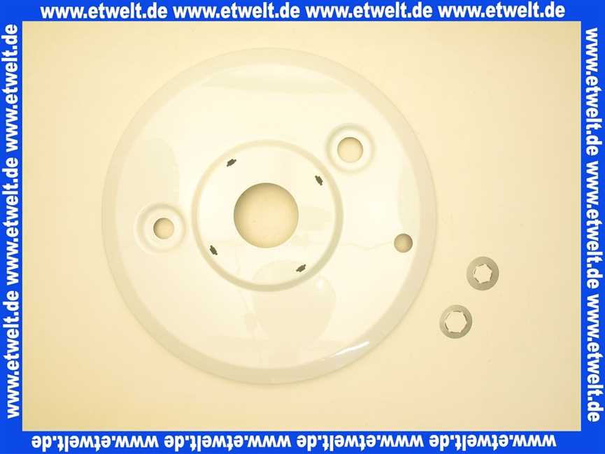 Vaillant Deckel, weiß 078996