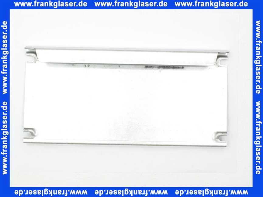 Vaillant Abdeckplatte 079522