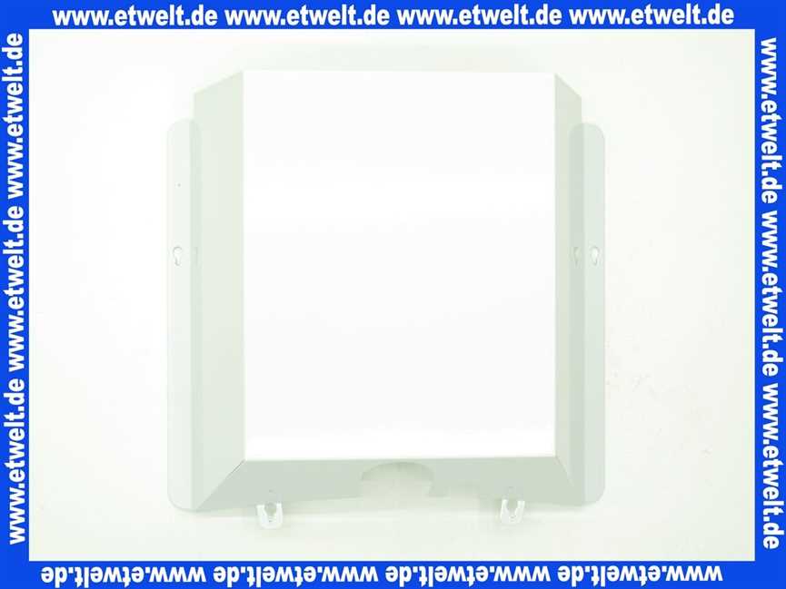 Vaillant Brennerabdeckung, weiß 079555