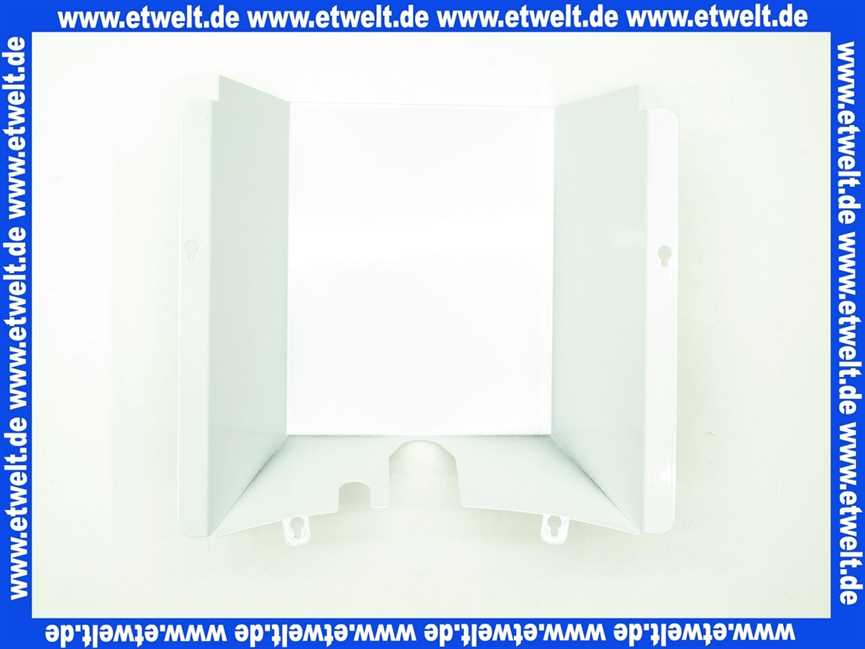 Vaillant Brennerabdeckung, weiß 079555