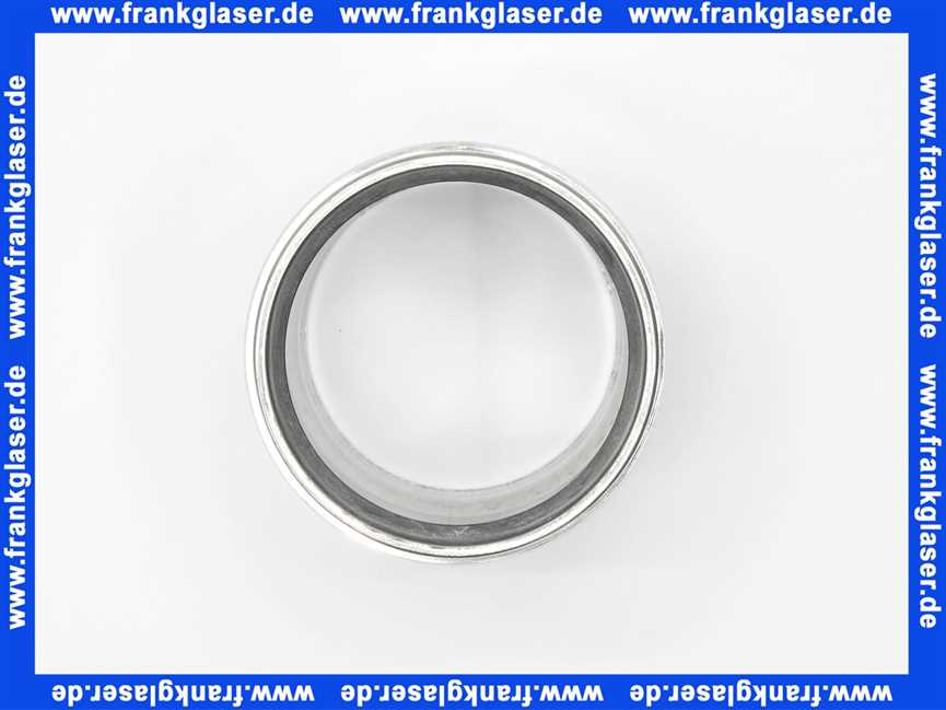 Vaillant Muffe zu Aluminium Abgasrohr DN 63 083368