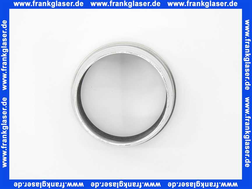 Vaillant Muffe zu Aluminium Abgasrohr DN 63 083368