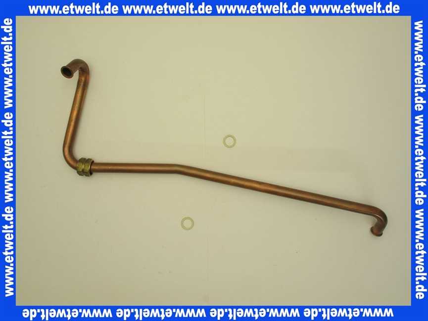 Vaillant Rohr, WW-Ausgang Speicher 083997