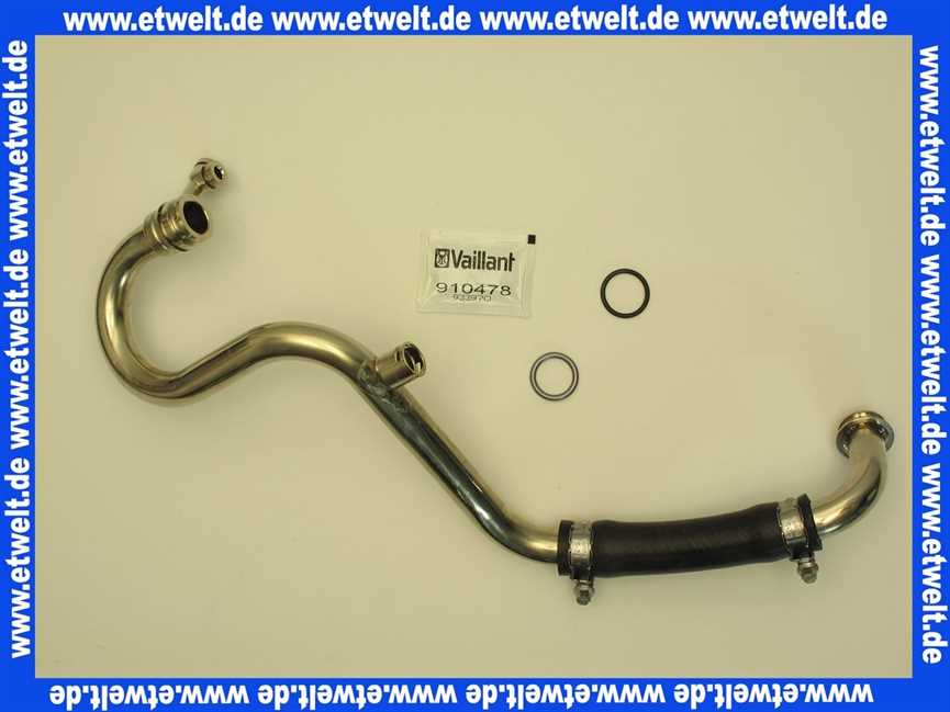Vaillant Anschlussrohr, Pumpe-PWT 089255
