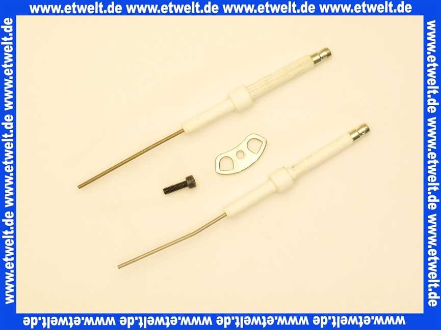 Vaillant Elektrode (Zündung), Set a 2 090760