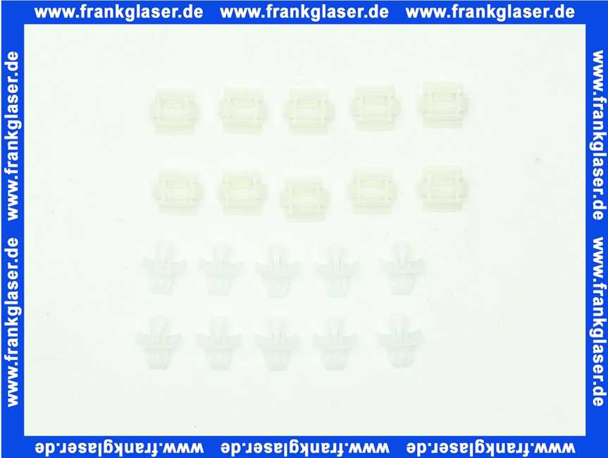 Vaillant Befestigungssatz, 10xBolzen/Buchsen 091629