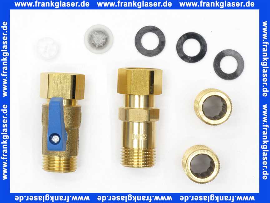 Vaillant Anschluss Kalt-/Warmwasser 097019 zu Durchlauferhitzer