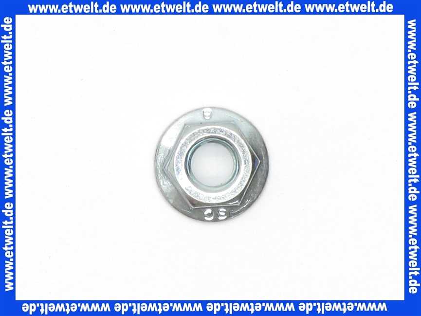 Vaillant Sechskantmutter, M6 EN 1661- 114828