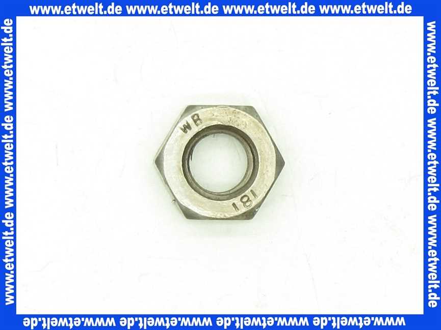 Vaillant Sechskantmutter 114892