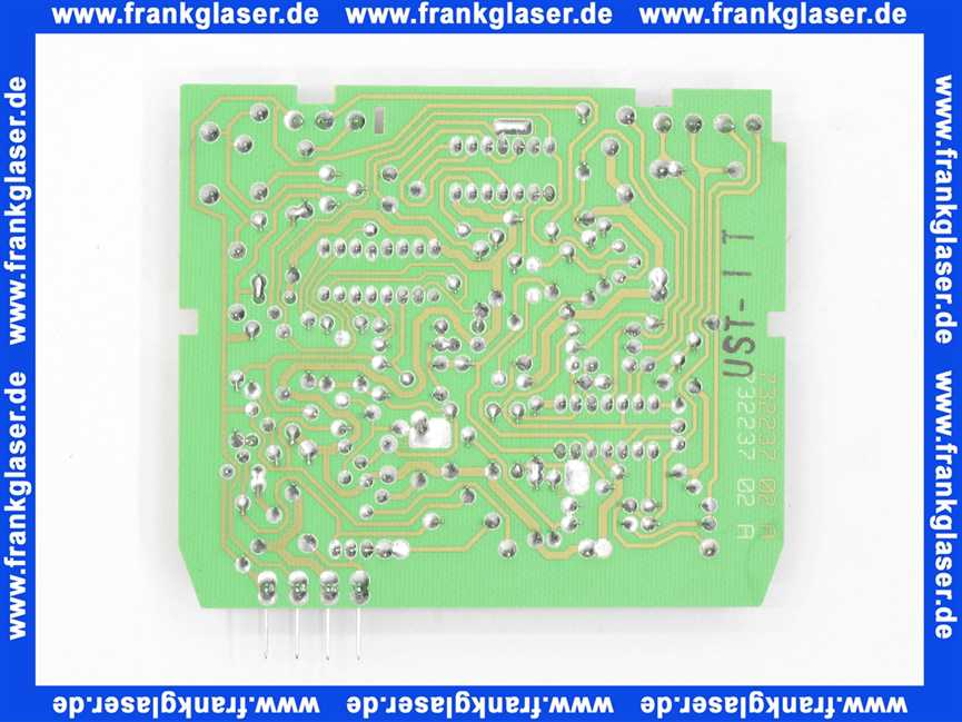 Vaillant Leiterplatte, Abgassensor 130311