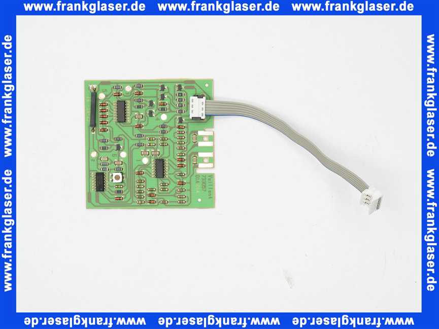 Vaillant Leiterplatte, Abgassensor 130355