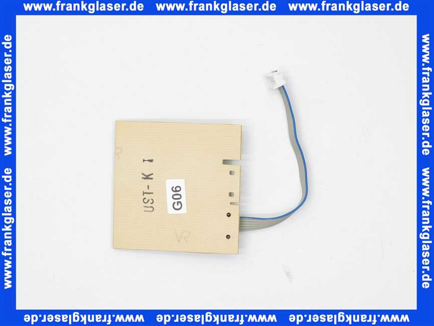 Vaillant Leiterplatte, Abgassensor 130355