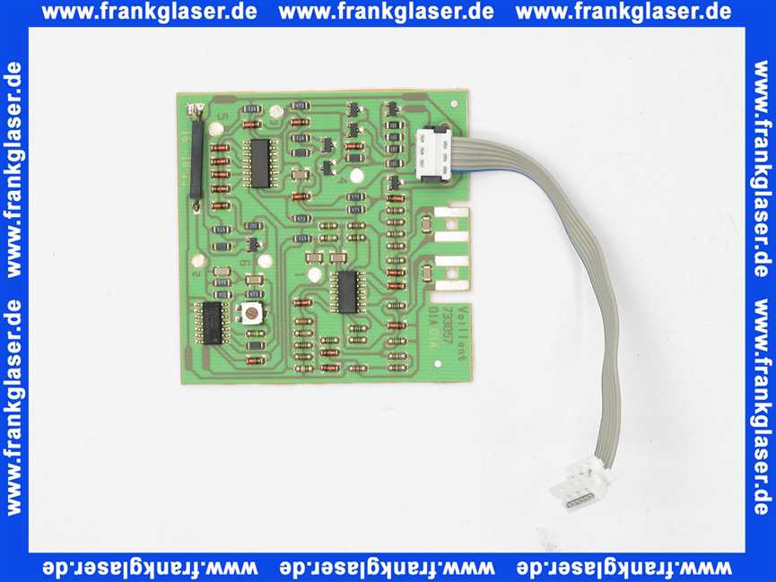 Vaillant Leiterplatte, Abgassensor 130355