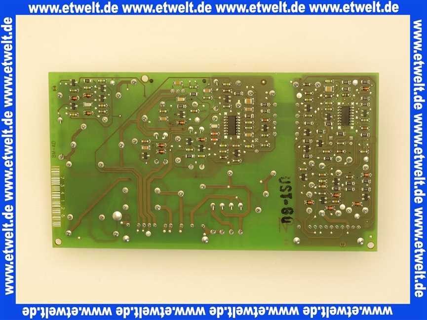 Vaillant Leiterplatte, Luftüberwachung 130408