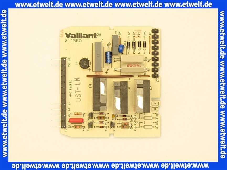 Vaillant Leiterplatte, Luftüberwachung 130451