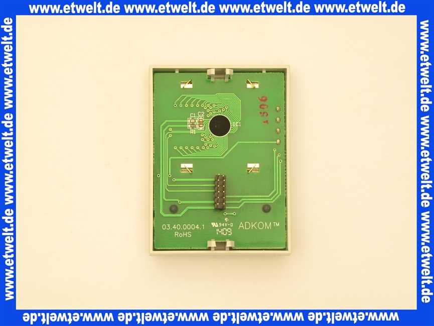 Vaillant Display, beleuchtet 130847