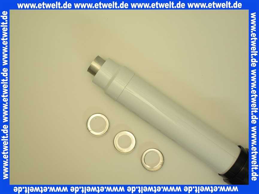 Vaillant Frischluft- und Abgasrohr 145872