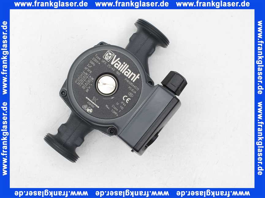 Vaillant Pumpe 161059 (Nachfolgeartikel)