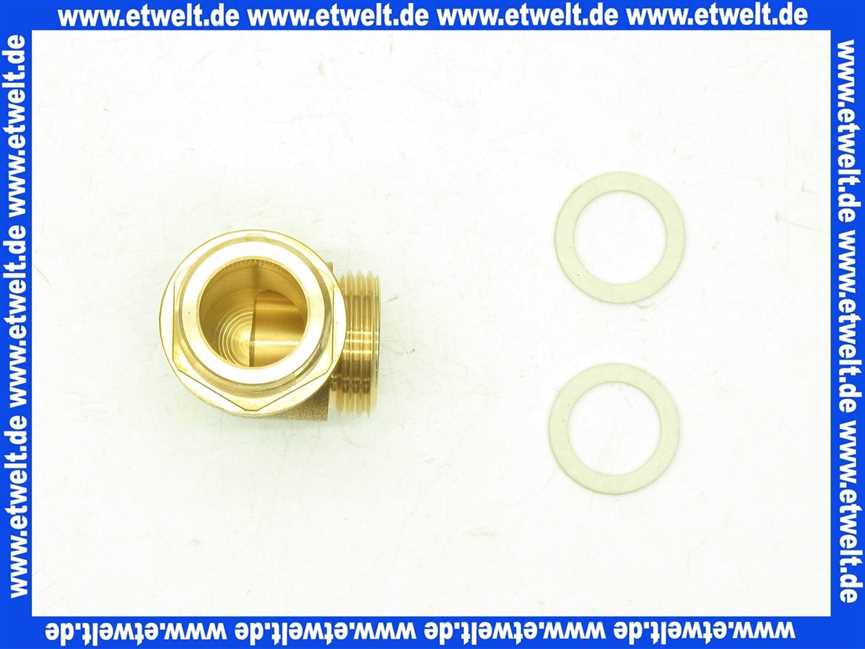 Vaillant Anschlussstück, ohne Fülleinrichtung 179035