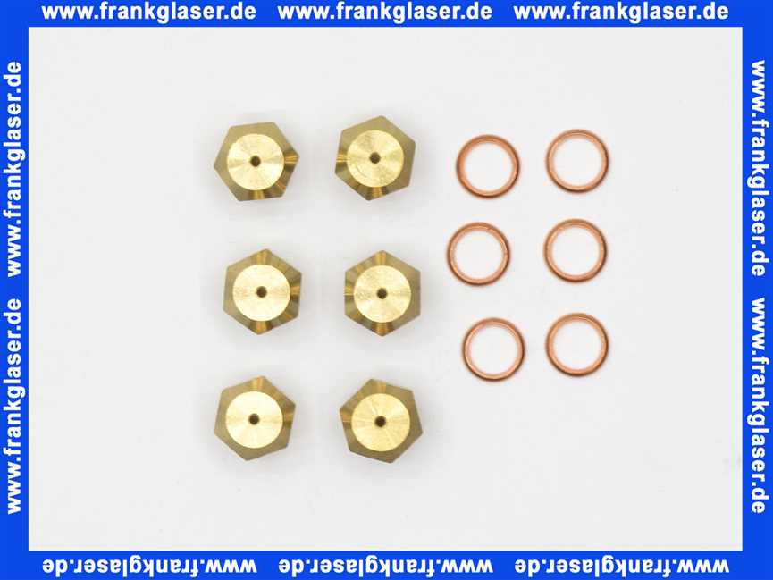 Vaillant Düsenwechselsatz, 6 Düsen-D 1,73 200134