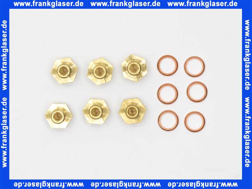 Vaillant Düsenwechselsatz, 6 Düsen-D 1,73 200134