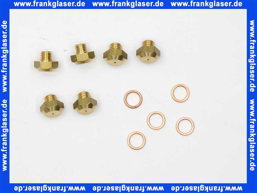 Vaillant Düsenwechselsatz, 6 Düsen-D 0,85 200136