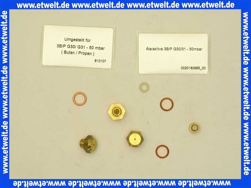 Vaillant Umstellsatz, 3B/P (DE, AT, CH, HU) 200158