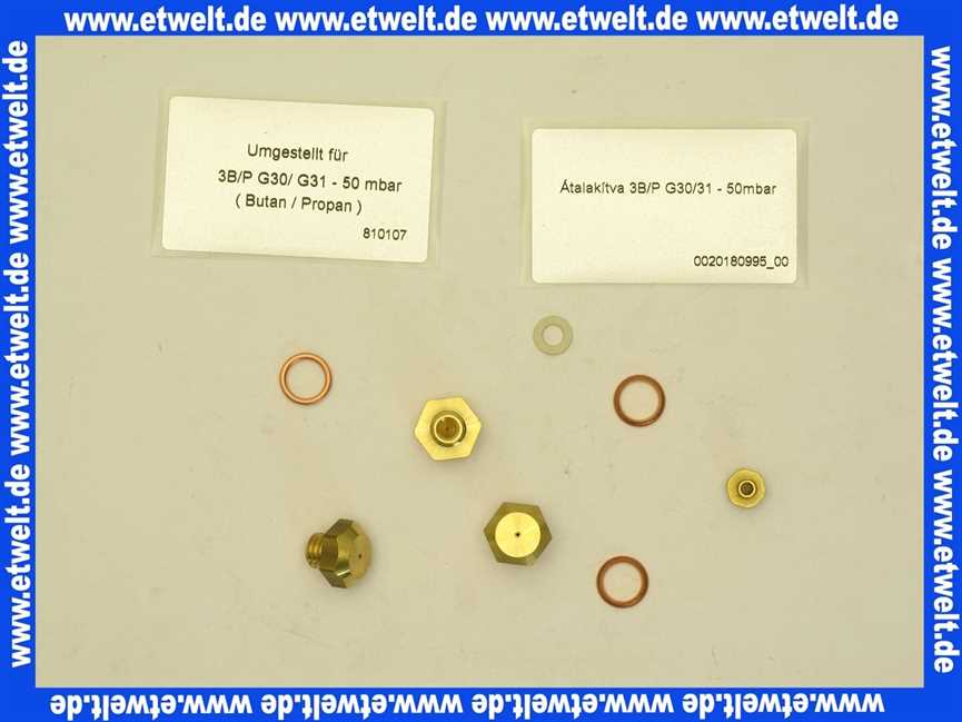 Vaillant Umstellsatz, 3B/P (DE, AT, CH, HU) 200158