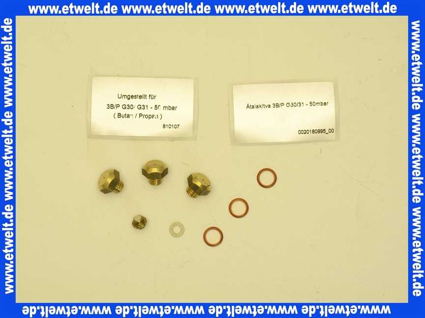 Vaillant Umstellsatz, 3B/P (DE, AT, CH, HU) 200159