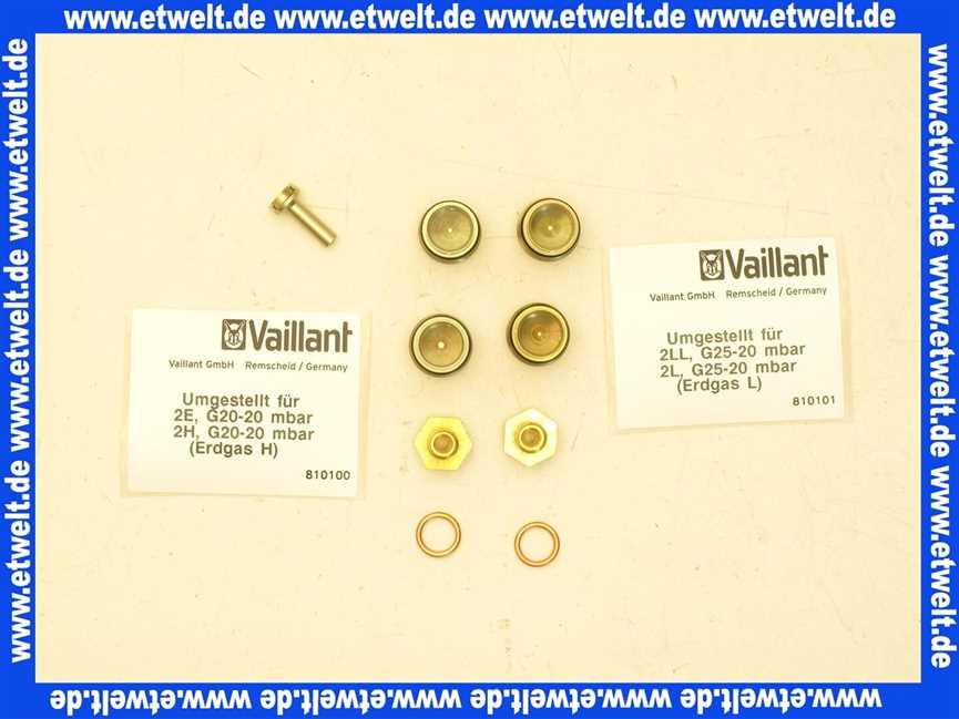 Vaillant Düsenwechselsatz 200186