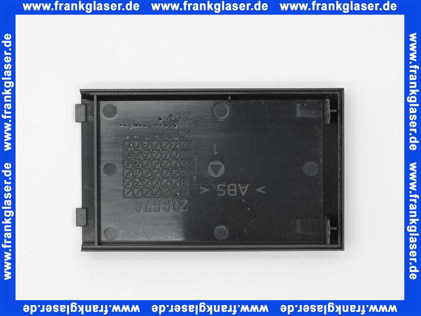 Vaillant Deckel 209576