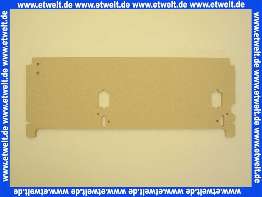 Vaillant Isolierplatte 210683