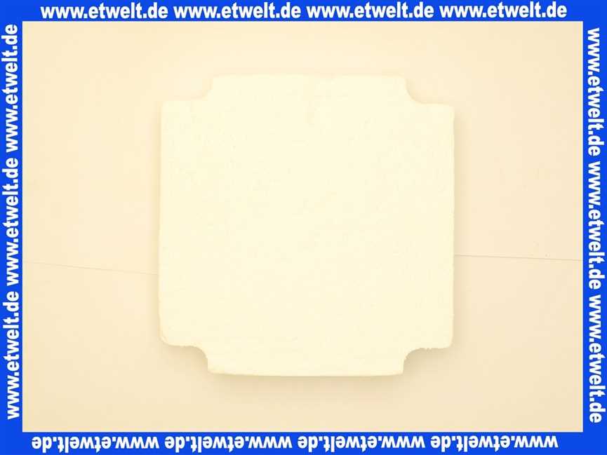 Vaillant Isolierplatte 210705 (Nachfolgeartikel)