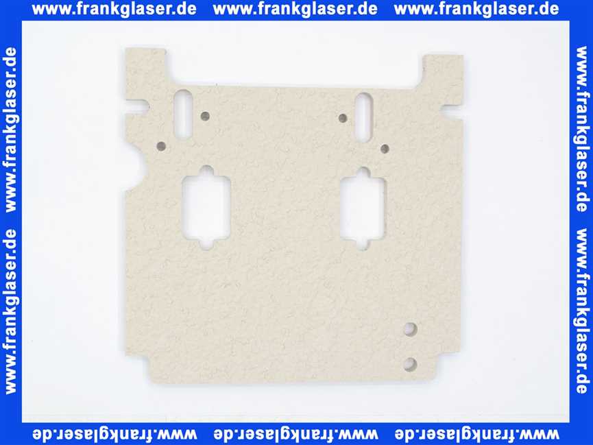 Vaillant Isolierplatte 210746