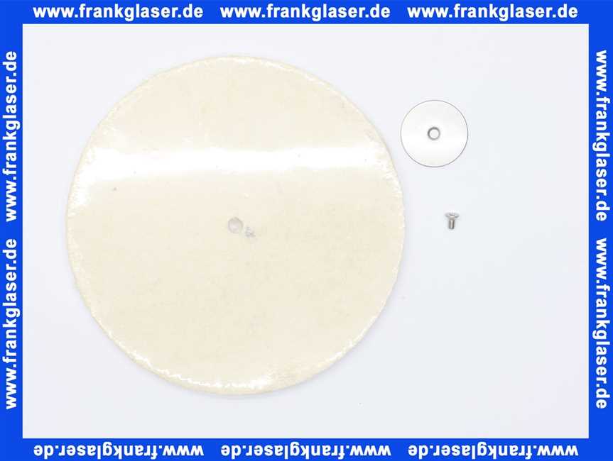 210779 Vaillant Isolierplatte, 10 mm + Mutter/Scheibe 210779