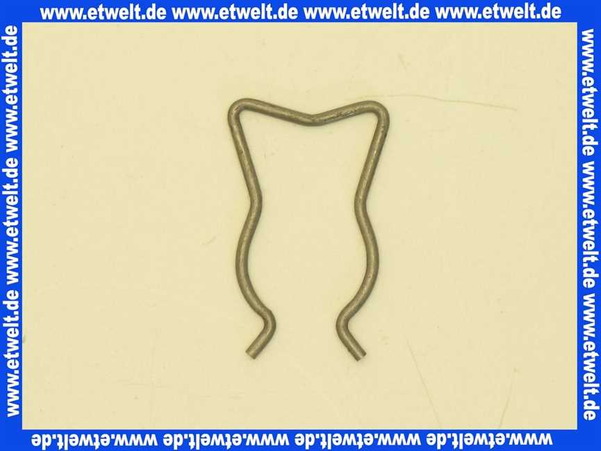 Vaillant 219622 Klemmfeder 1 Stück Euro Pro/Plus,APC,VSC..-C E,VKC BE,FR,IT