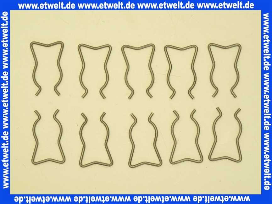 Vaillant Klemmfeder, (x10) 219622