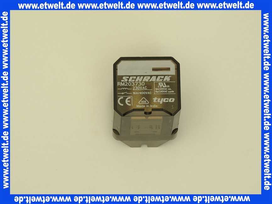 Vaillant Relais, Finder 60.62 251662