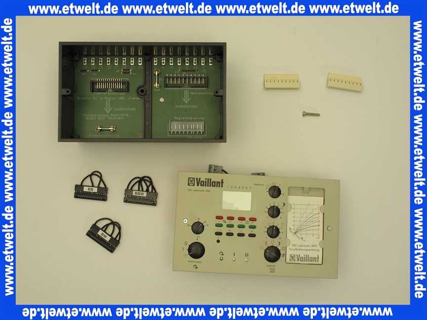 Vaillant Elektronischer Regler, VRC-UBW 252988