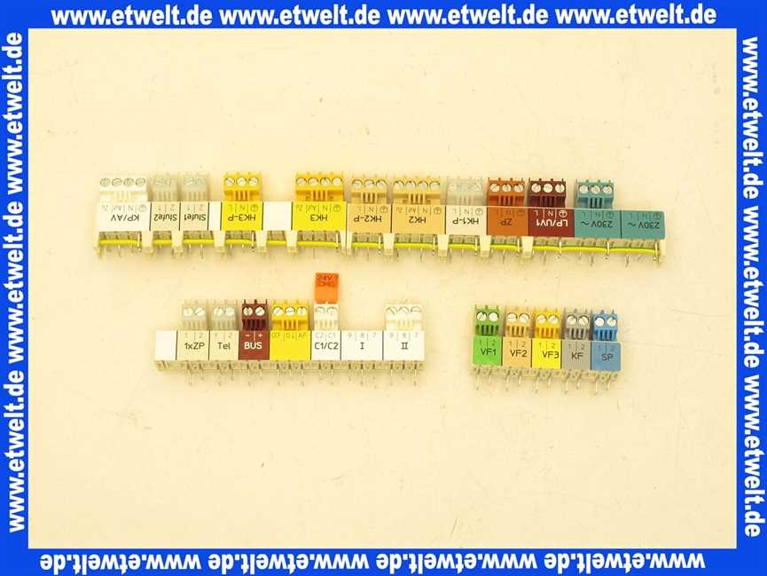 Vaillant Steckverbinder, Rast5 (Set) 256516